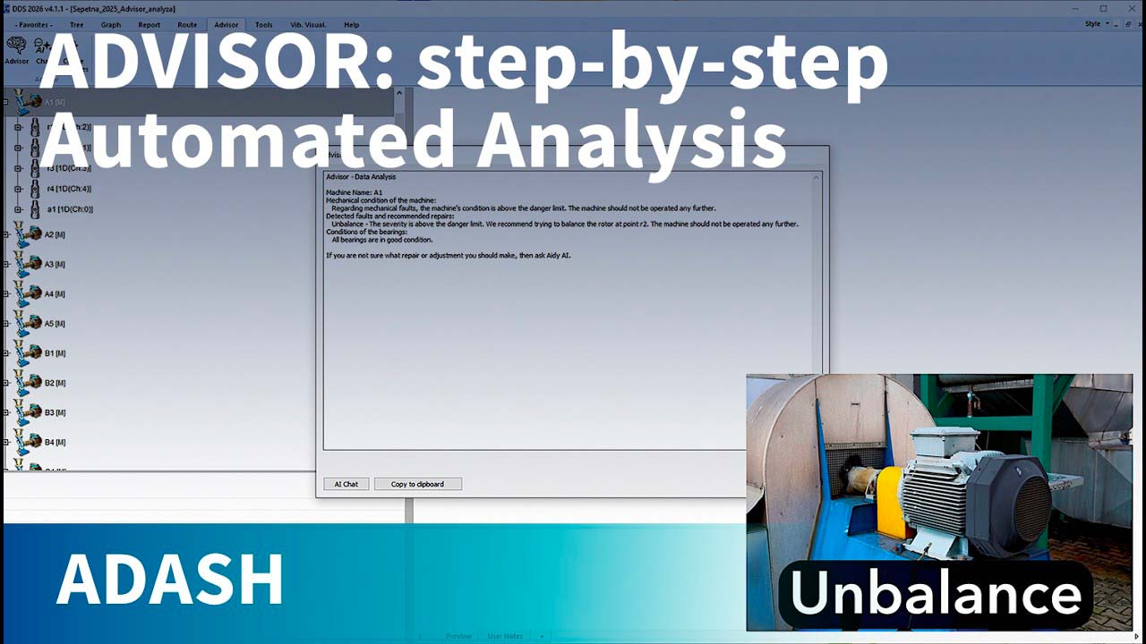 Análisis automatizado de vibraciones: una guía completa para ADASH ADVISOR