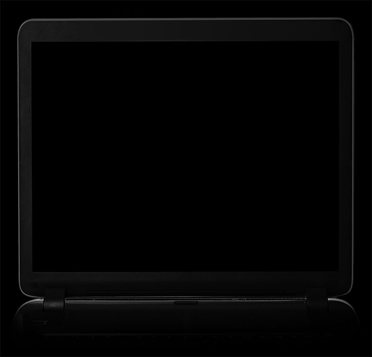 Black background